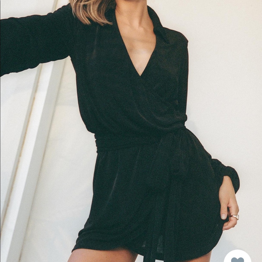 Princess Polly black party dress